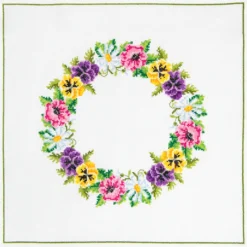 Svarta Fåret Duk blomsterkrans