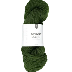 Svensk ull 4tr, Pine tree green