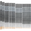 Syntetpenselset 30-pack rund