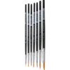 Syntetpenselset 7-p rund