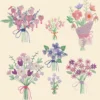 Sy och Fäst Blommor