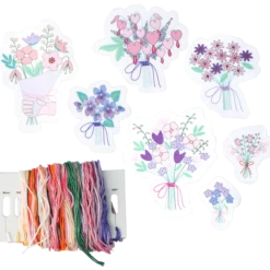 Sy och Fäst Blommor