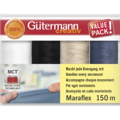 Sytrådsset Maraflex, basfärger