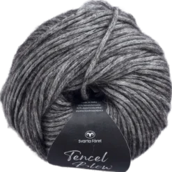 Tencel Blow tencel/alpackagarn, askgrå