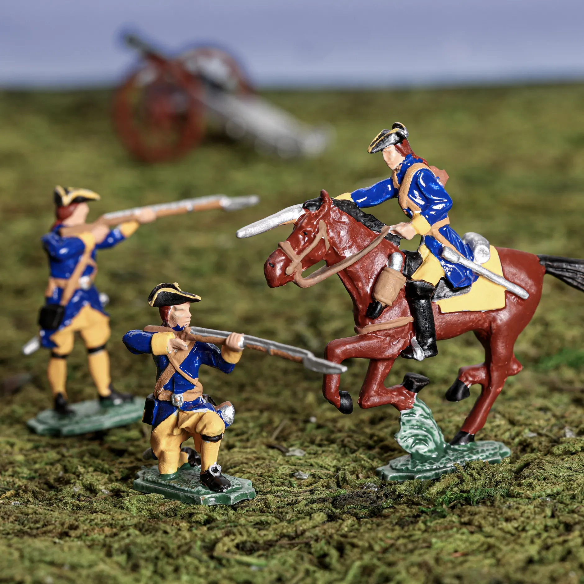 Tenngjutform, musketerare