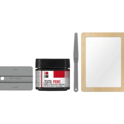 Textile Print Screen set