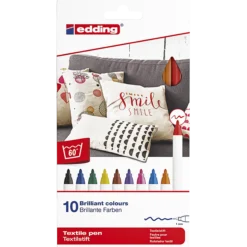 Textilmarker Edding 4600, basic
