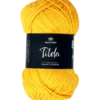 Tilda, bomull/akrylgarn, solgul