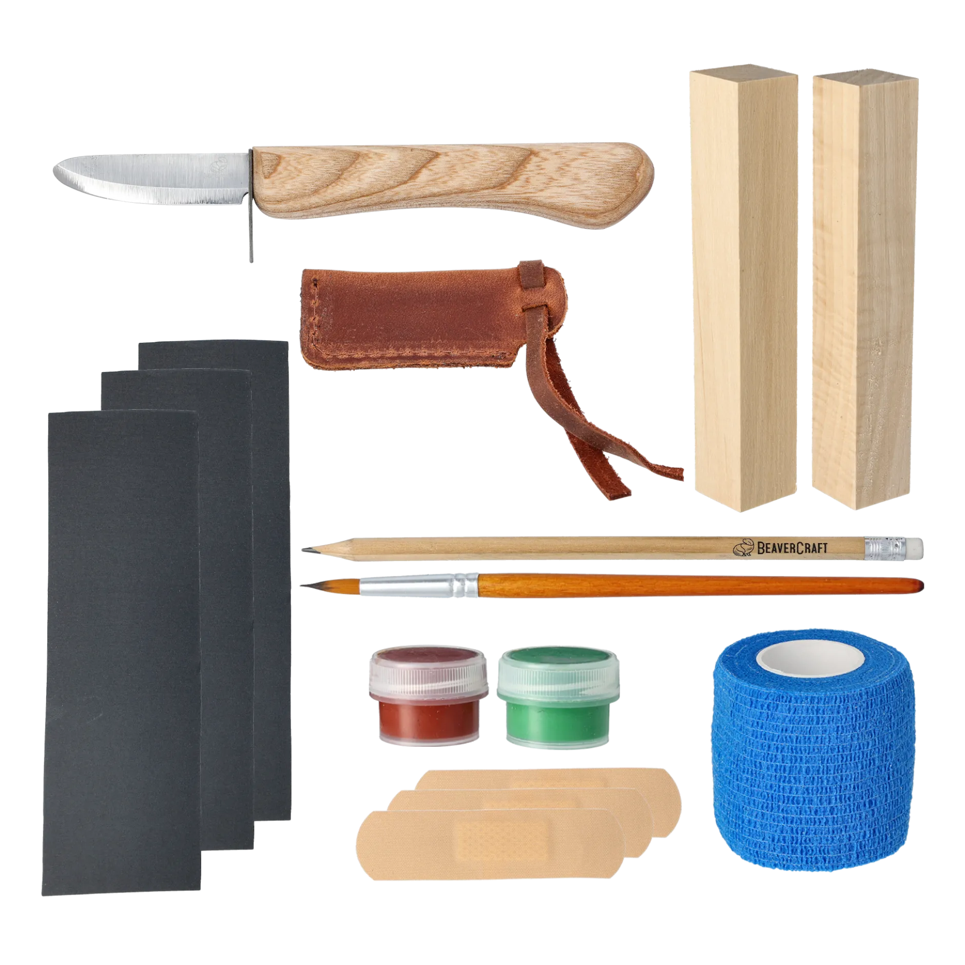 Tälja kit, gran