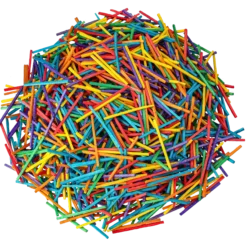Tändstickor färgade 250 g
