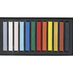 Torrpastell Polycrayons, 12 st