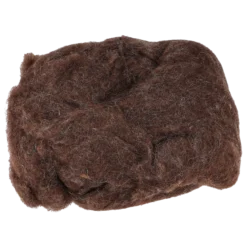 Tovull filtning 50g, mörkbrun