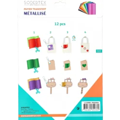 Transferpapper metallic