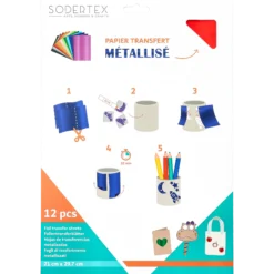Transferpapper metallic