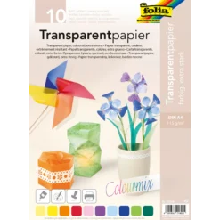 Transparentpapper extra starkt, Färgmix