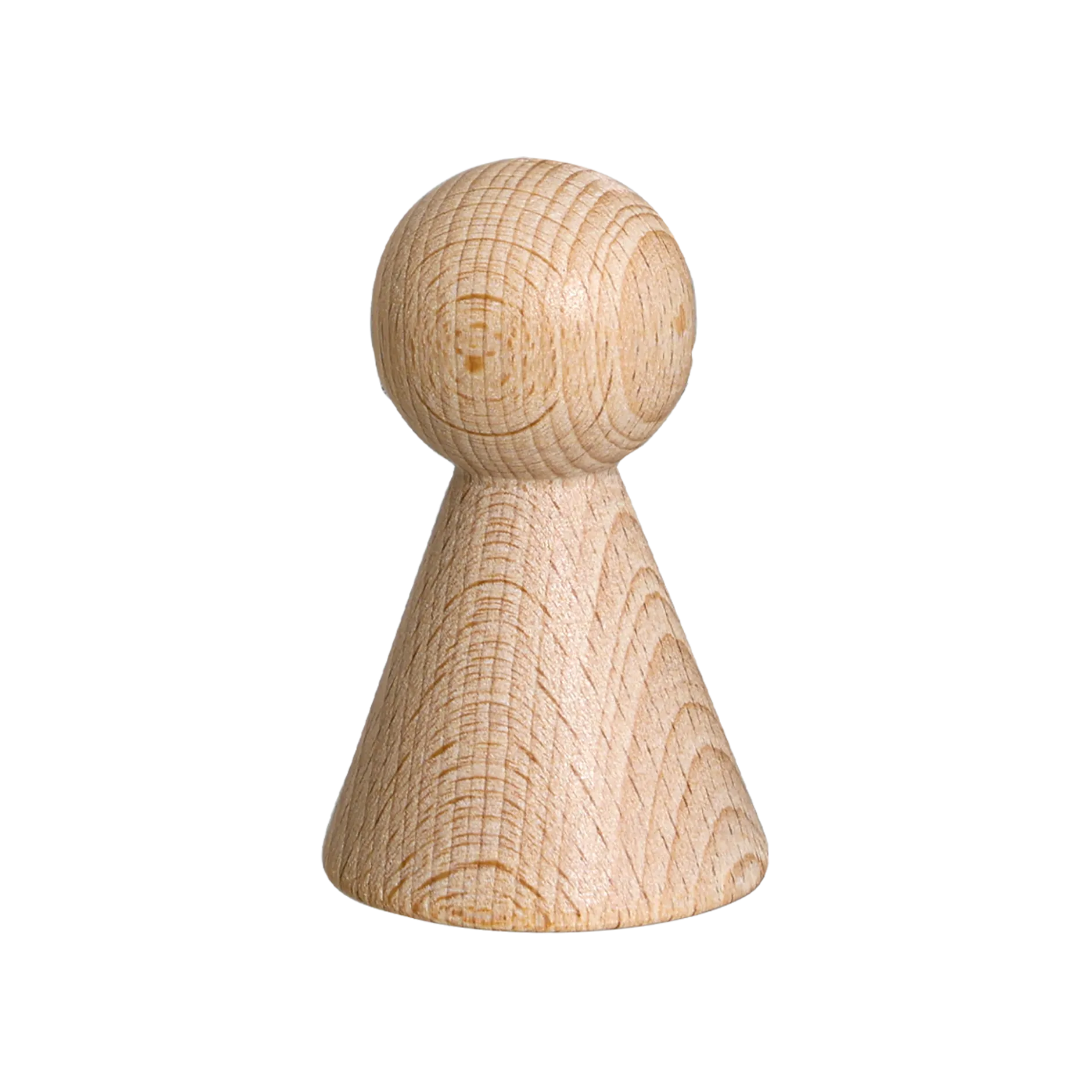 Träfigur, 70 mm
