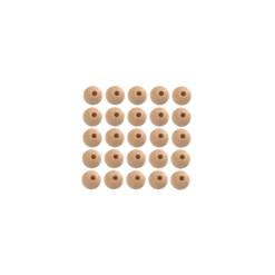 Träkulor 25 st 15 mm