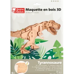 Trämodell, T-rex