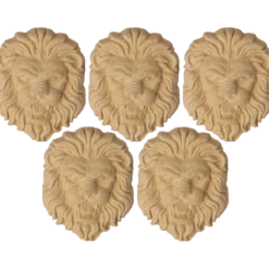 Träornament Lejon