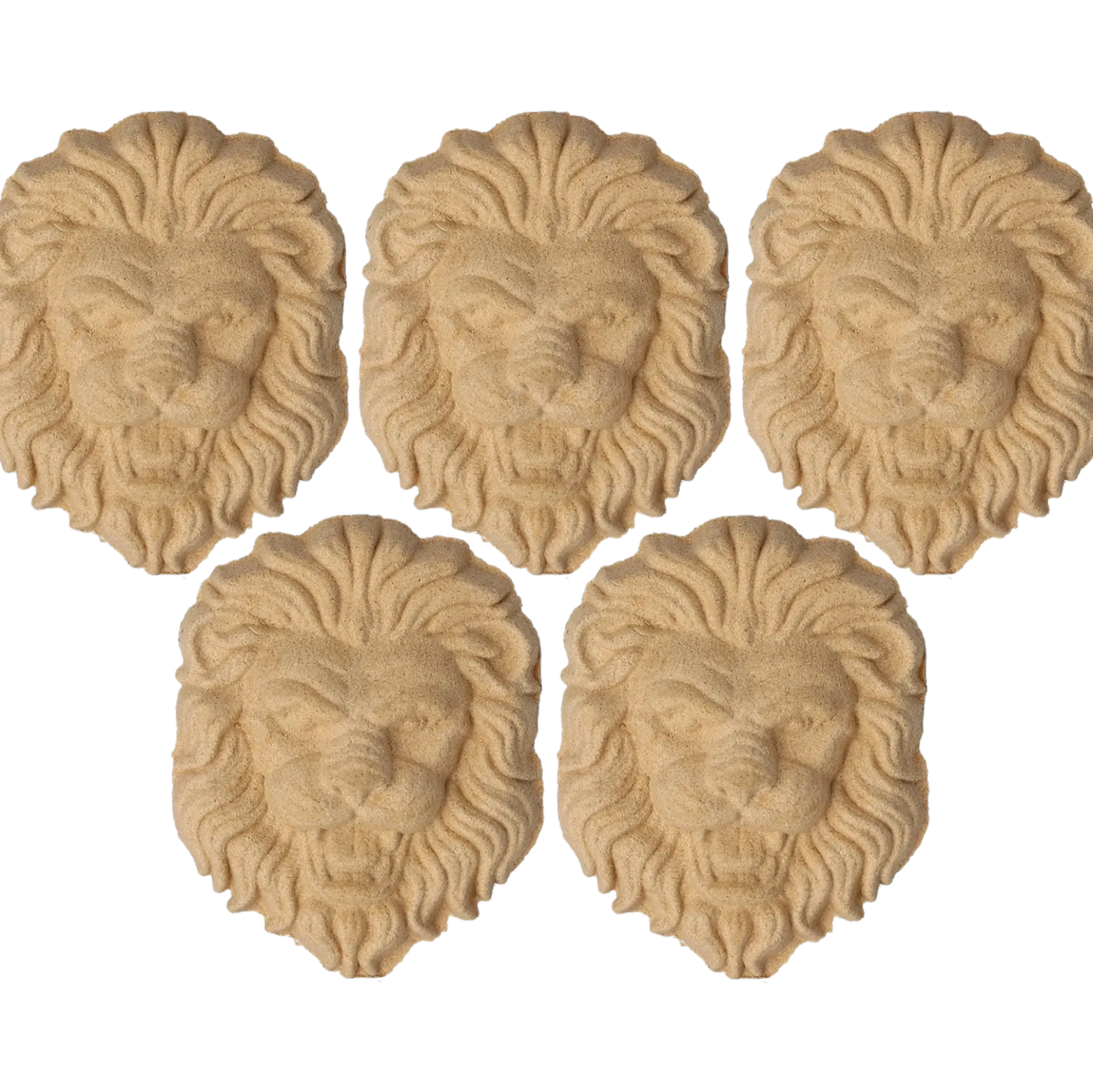 Träornament Lejon