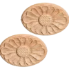 Träornament oval, 35x50 mm