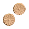 Träornament rund, Ø 50 mm