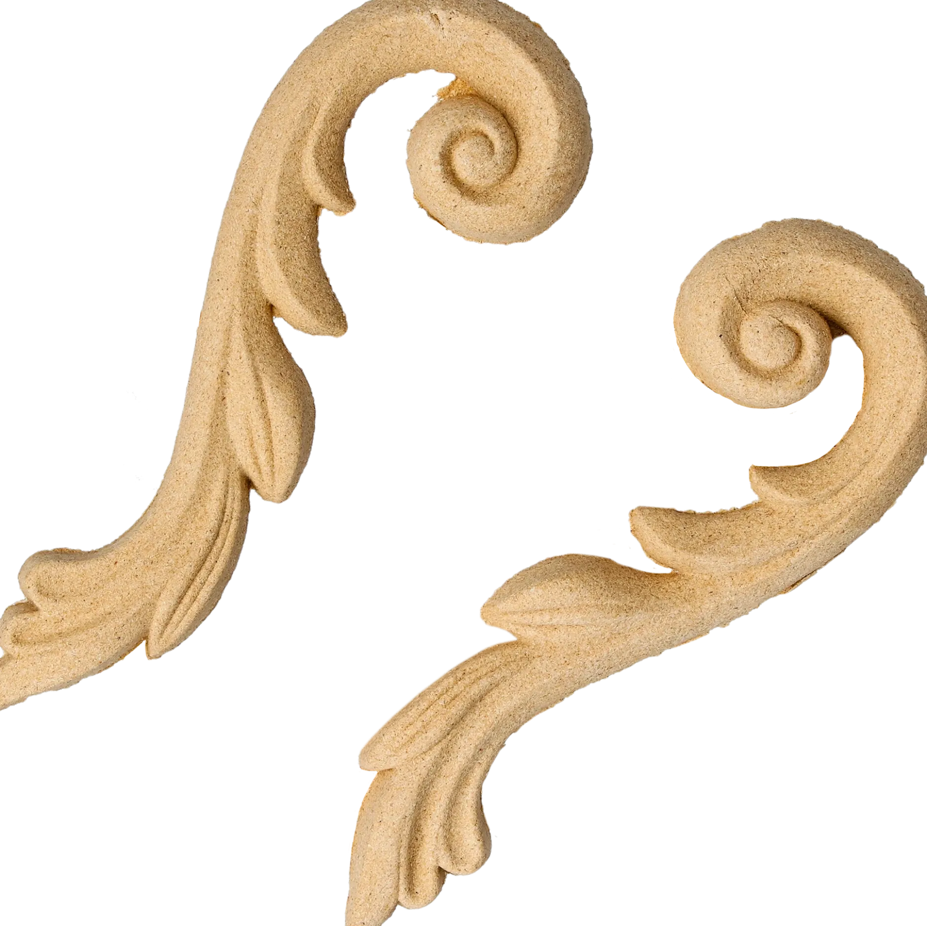 Träornament Snirkel 2-pack