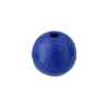 Träpärla 8 mm, mörkblå