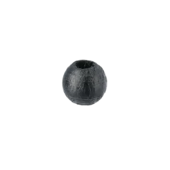 Träpärla 5 mm, svart