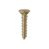 Träskruv mässing TFX, 12x3 mm