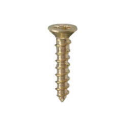 Träskruv mässing TFX, 12x3 mm