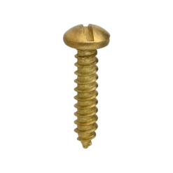 Träskruv mässing TKS, 12x2,5 mm