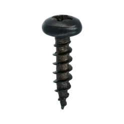 Träskruv svart TKX 100 st