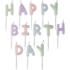 Tårtljus, Happy Birthday