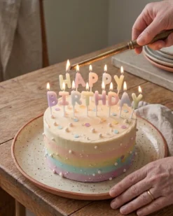 Tårtljus, Happy Birthday