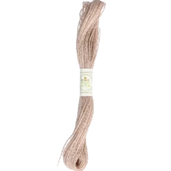 Ullbroderigarn Eco Vita, ljus beige