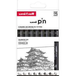 Uni Pin fineliner 8-p Classic set 1
