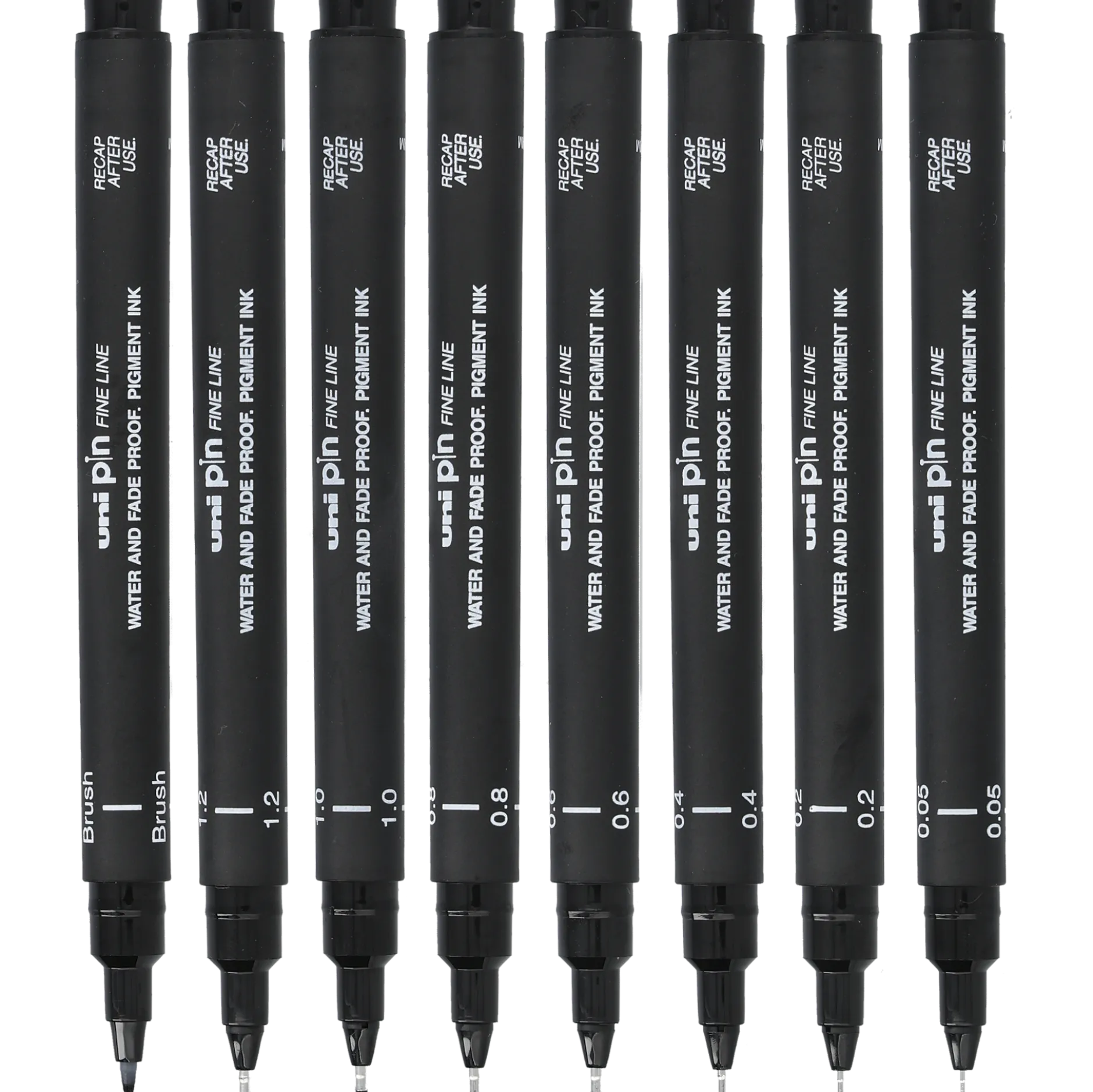 Uni Pin fineliner 8-p Classic set 2