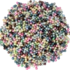 Vaxade glaspärlor 4 mm