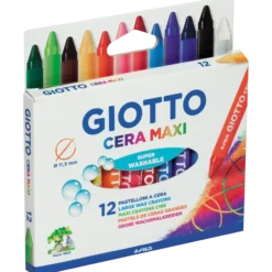 Vaxkrita Giotto Cera Maxi, 12 st