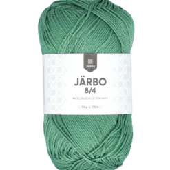 Virkgarn 8/4, julgrön