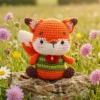 Virkkit Amigurumi, räv