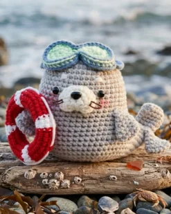 Virkkit Amigurumi, Säl
