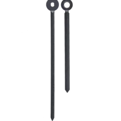 Visare svart, 100 mm