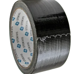 Vävtejp 50 mm x 10 m svart