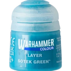 Warhammer Colour Färg, Sotek Green LAYER