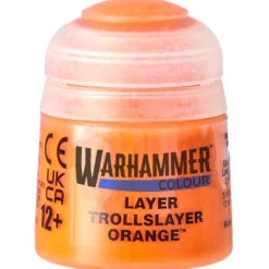 Warhammer Colour Färg, Troll Slayer Orange LAYER