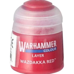 Warhammer Colour Färg, Wazdakka Red LAYER