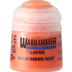 Warhammer Colour Färg, Wild Rider Red LAYER