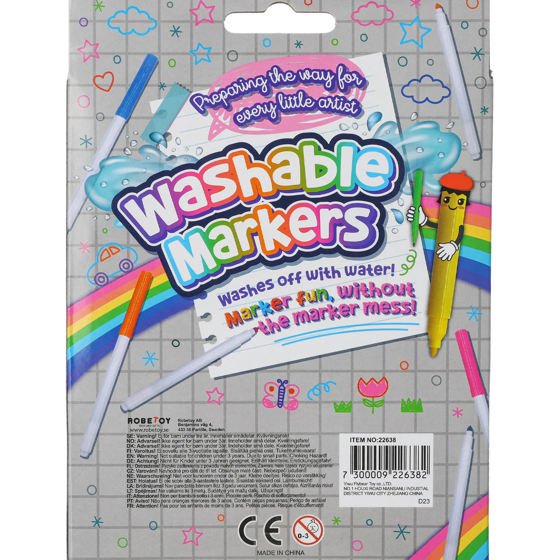 Washable Markers